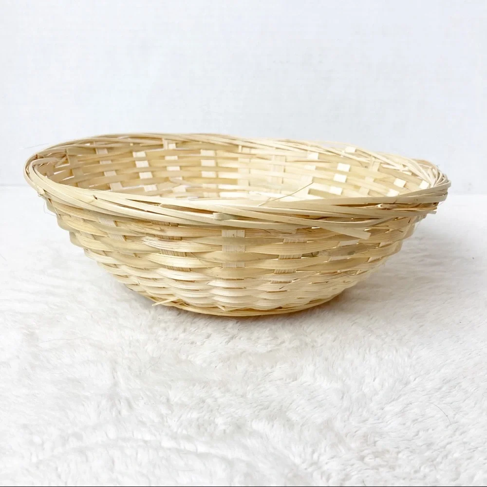Round basket low short 8.5” diameter